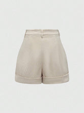 ROMWE Hippie Women's Vacation Casual Floral Embroidery Frayed Edge Shorts